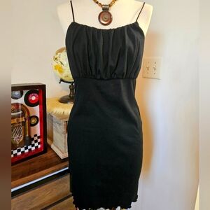 Wild Fable Black Spaghetti Strap Mini Dress NWT